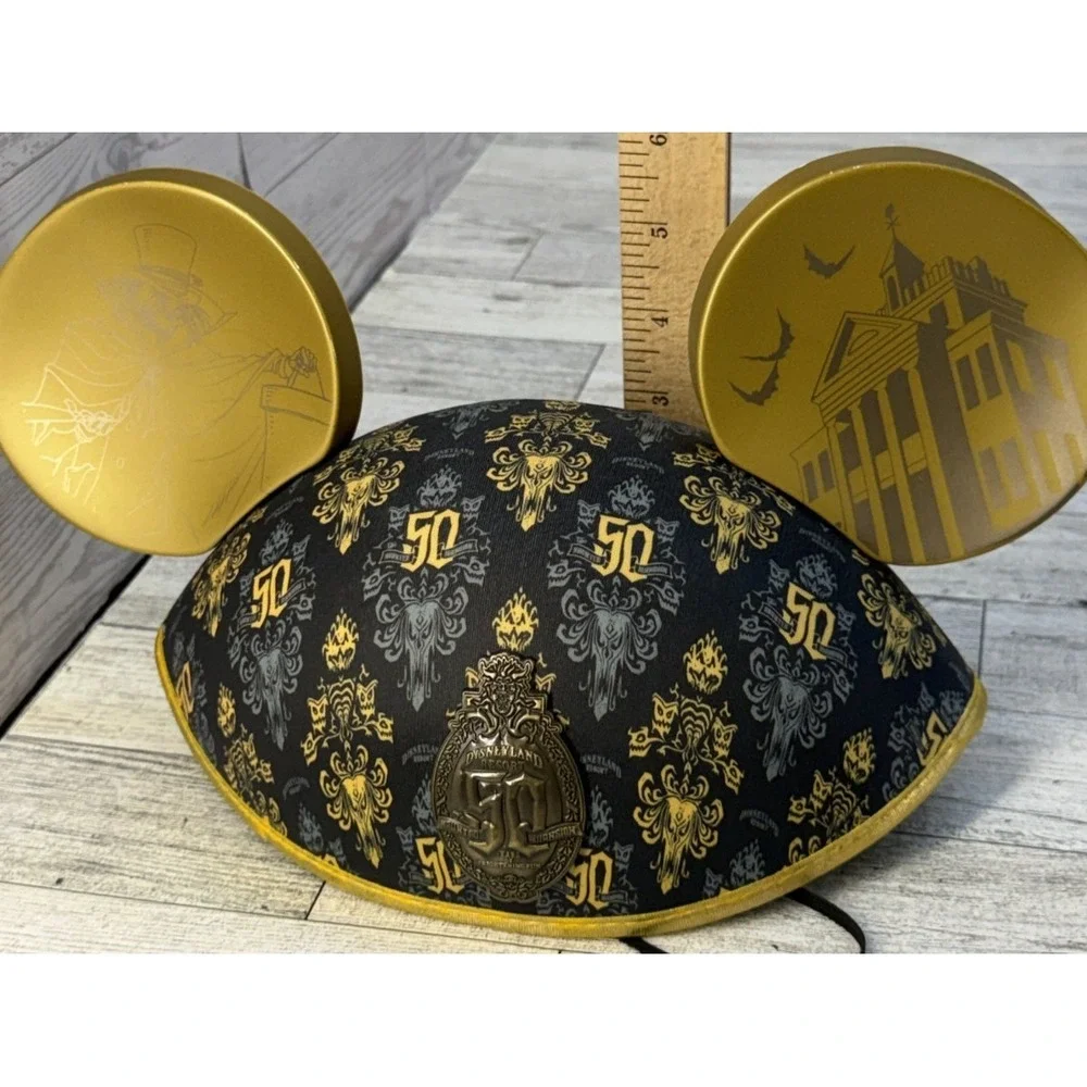 Disney Parks Haunted Mansion 50th 50 anniversary event‎ mickey ear hat